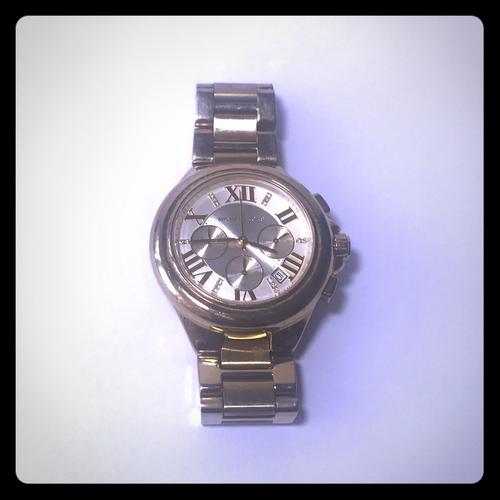 Gold Tone Michael Kors watch